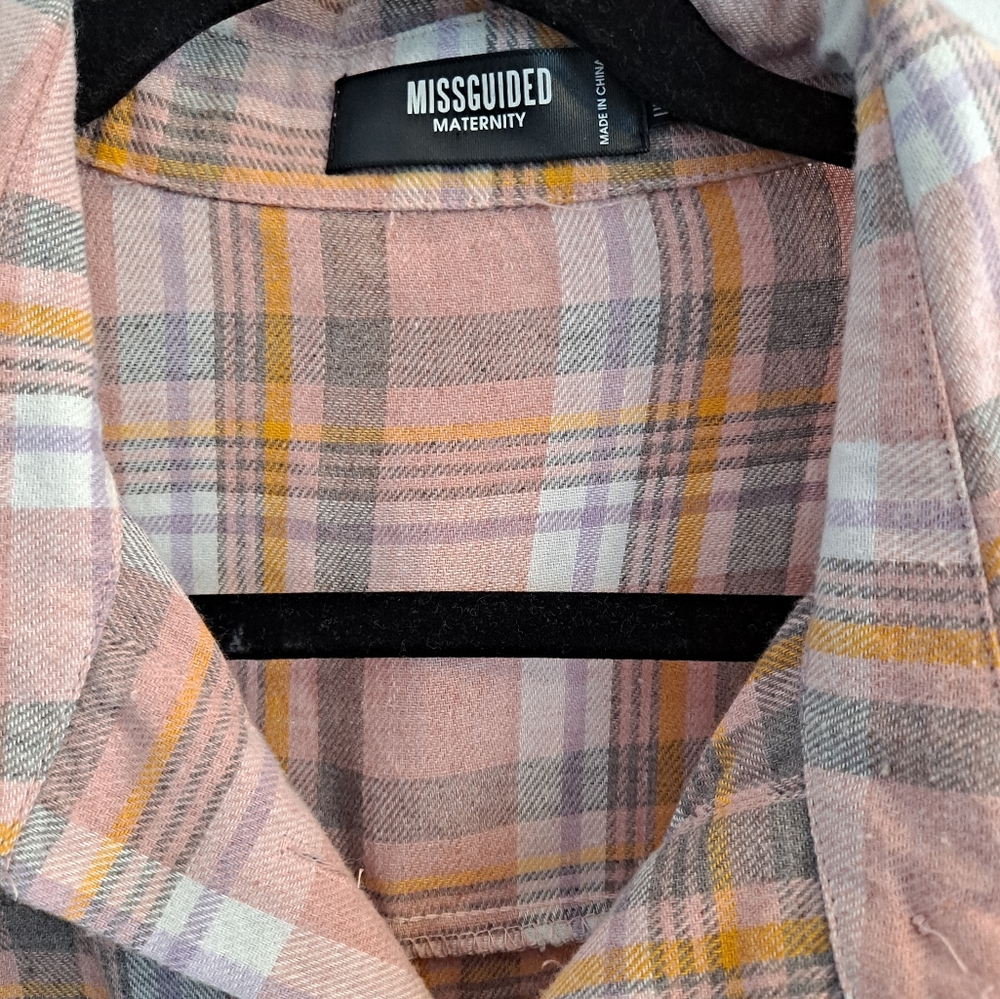 Women's Flannel Shirt with Fleetwood Mac logo design - Picture 4 of 4